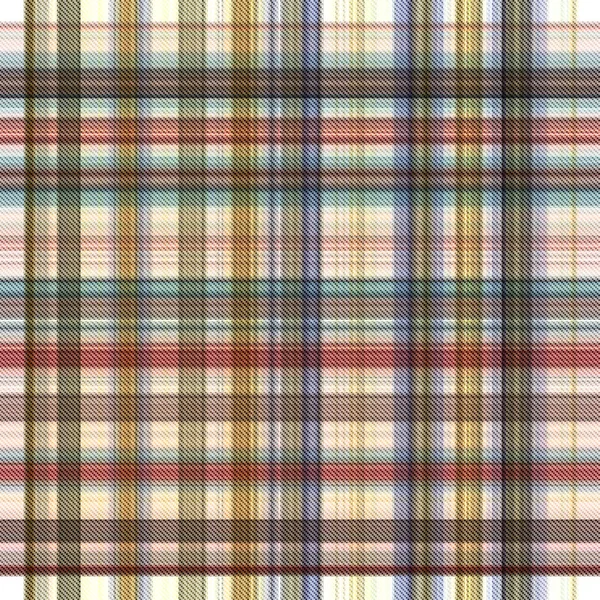 Checks Tartan Seamless Repeat Modern Classic Pattern Woven Texture — Stock Photo, Image