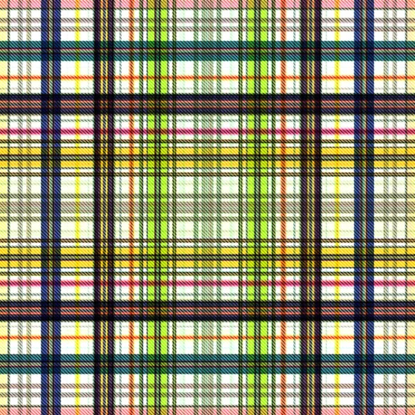 Checks Tartan Seamless Ulangi Pola Klasik Modern Dengan Tekstur Tenun — Stok Foto