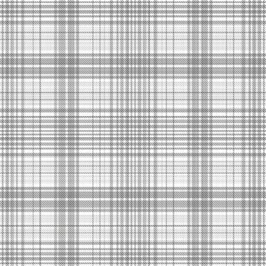 Çekler ve tartansız örgü dokusu ile modern klasik şablonu tekrarlar