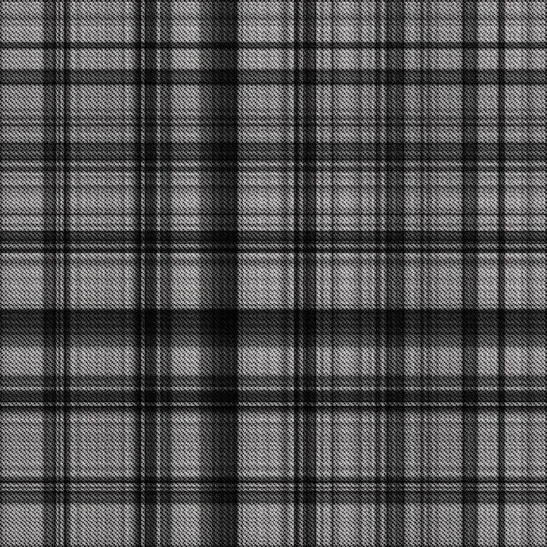 Checks Tartan Naadloze Herhaling Modern Klassiek Patroon Met Geweven Textuur — Stockfoto