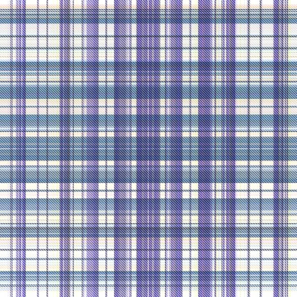 Kontroly Tartan Bezešvé Opakování Moderní Klasický Vzor Tkanou Texturou — Stock fotografie