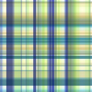 Çekler ve tartansız örgü dokusu ile modern klasik şablonu tekrarlar