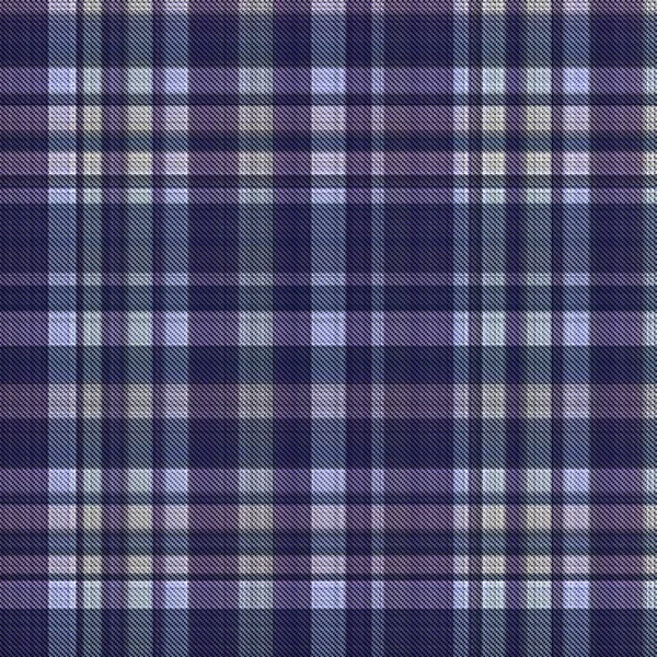 Checks Tartan Naadloze Herhaling Modern Klassiek Patroon Met Geweven Textuur — Stockfoto