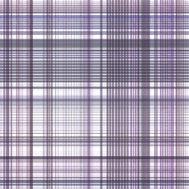 Çekler ve tartansız örgü dokusu ile modern klasik şablonu tekrarlar