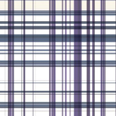 Çekler ve tartansız örgü dokusu ile modern klasik şablonu tekrarlar