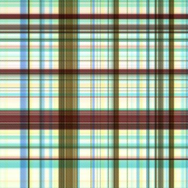 Çekler ve tartansız örgü dokusu ile modern klasik şablonu tekrarlar