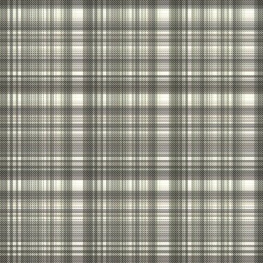 Çekler ve tartansız örgü dokusu ile modern klasik şablonu tekrarlar