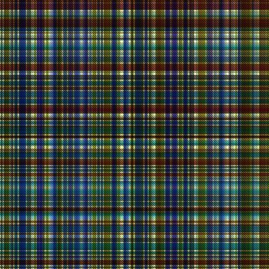 Çekler ve tartansız örgü dokusu ile modern klasik şablonu tekrarlar