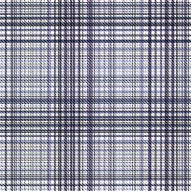 Çekler ve tartansız örgü dokusu ile modern klasik şablonu tekrarlar