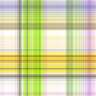 Çekler ve tartansız örgü dokusu ile modern klasik şablonu tekrarlar