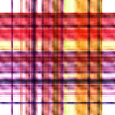 Çekler ve tartansız örgü dokusu ile modern klasik şablonu tekrarlar