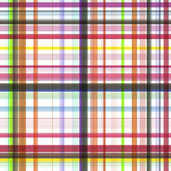 Checks Tartan Seamless Ulangi Pola Klasik Modern Dengan Tekstur Tenun — Stok Foto