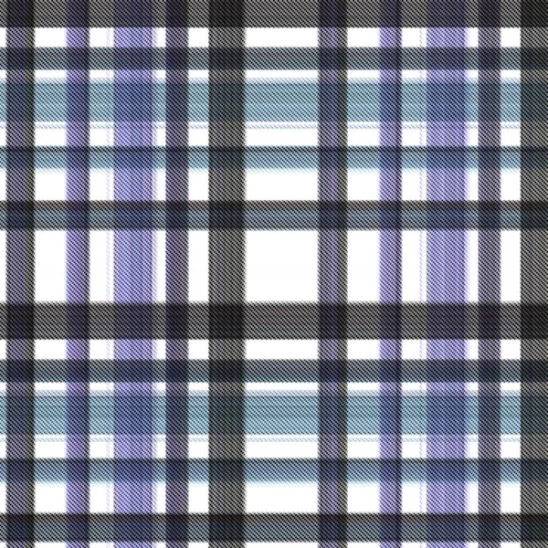 Checks Tartan Seamless Ulangi Pola Klasik Modern Dengan Tekstur Tenun — Stok Foto