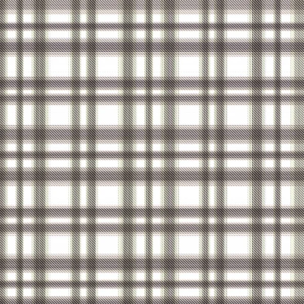 Checks Tartan Naadloze Herhaling Modern Klassiek Patroon Met Geweven Textuur — Stockfoto