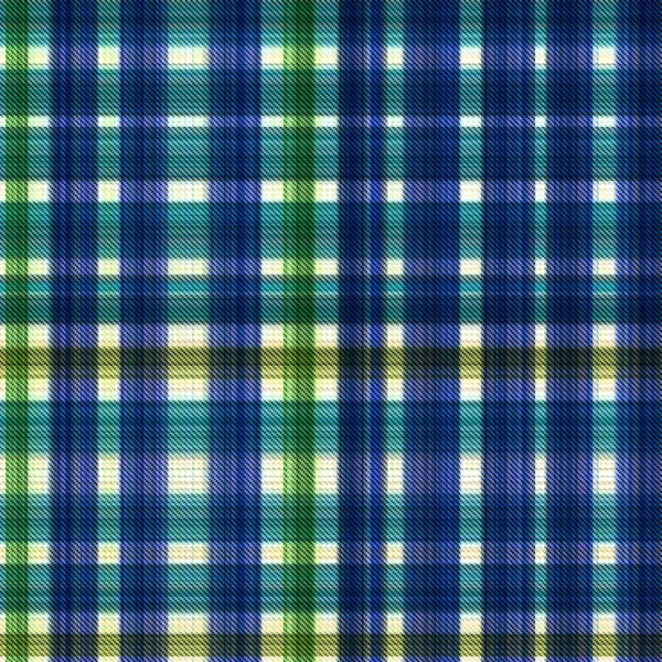 Checks Tartan Seamless Repeat Modern Classic Pattern Woven Texture — Stock Photo, Image