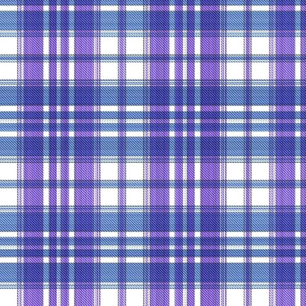 Checks Tartan Seamless Repeat Modern Classic Pattern Woven Texture — Stock Photo, Image