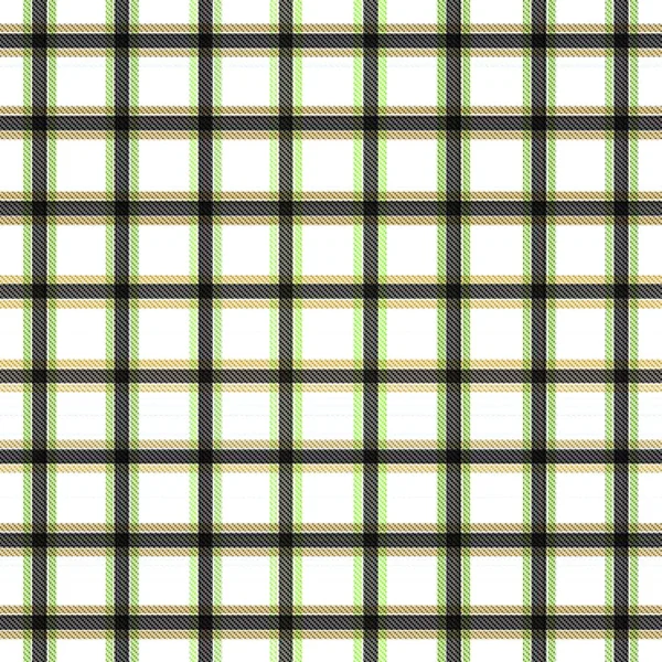 Checks Tartan Naadloze Herhaling Modern Klassiek Patroon Met Geweven Textuur — Stockfoto