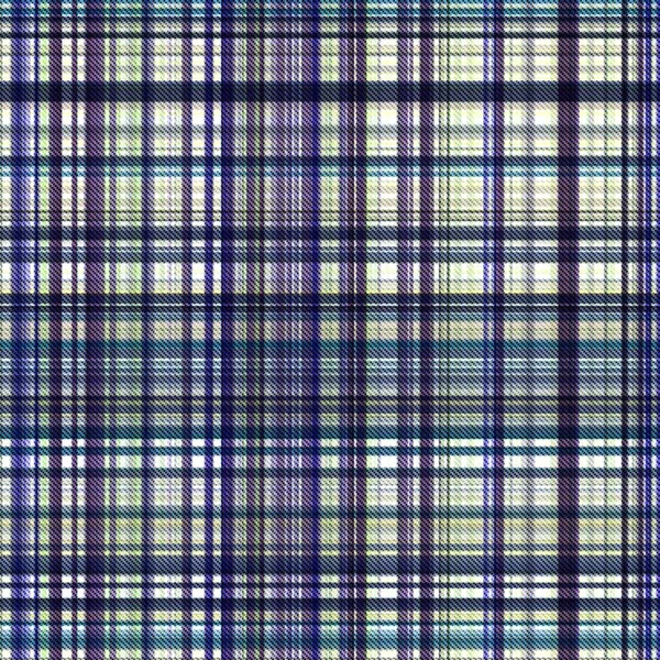 Checks Tartan Seamless Ulangi Pola Klasik Modern Dengan Tekstur Tenun — Stok Foto