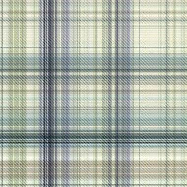 Çekler ve tartansız örgü dokusu ile modern klasik şablonu tekrarlar