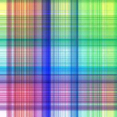 Çekler ve tartansız örgü dokusu ile modern klasik şablonu tekrarlar