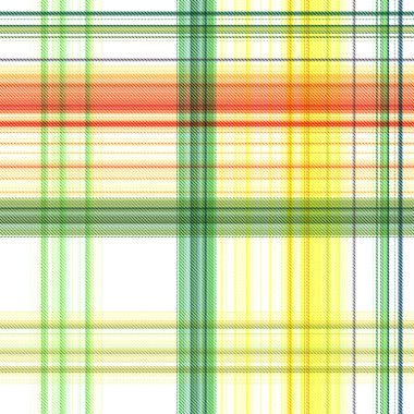 Çekler ve tartansız örgü dokusu ile modern klasik şablonu tekrarlar