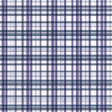 Çekler ve tartansız örgü dokusu ile modern klasik şablonu tekrarlar