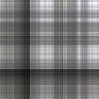 Çekler ve tartansız örgü dokusu ile modern klasik şablonu tekrarlar