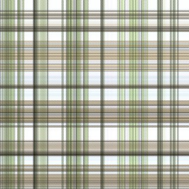 Çekler ve tartansız örgü dokusu ile modern klasik şablonu tekrarlar