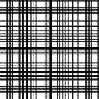 Çekler ve tartansız örgü dokusu ile modern klasik şablonu tekrarlar