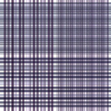 Çekler ve tartansız örgü dokusu ile modern klasik şablonu tekrarlar