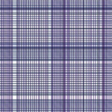 Çekler ve tartansız örgü dokusu ile modern klasik şablonu tekrarlar