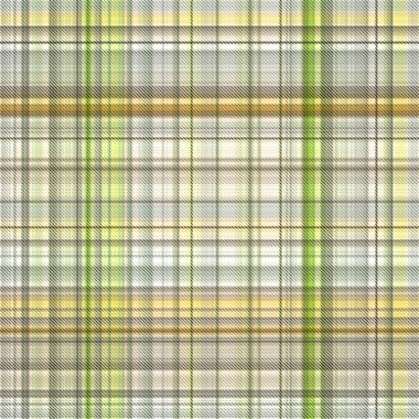 Çekler ve tartansız örgü dokusu ile modern klasik şablonu tekrarlar