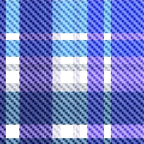 Kontroly Tartan Bezešvé Opakování Moderní Klasický Vzor Tkanou Texturou — Stock fotografie