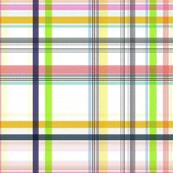 Checks Tartan Seamless Repeat Modern Classic Pattern Woven Texture — Stock Photo, Image