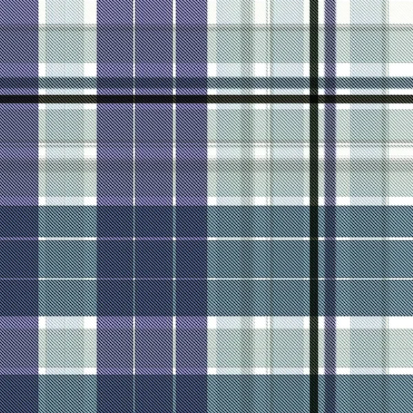 Checks Tartan Seamless Ulangi Pola Klasik Modern Dengan Tekstur Tenun — Stok Foto