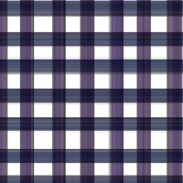 Çekler ve tartansız örgü dokusu ile modern klasik şablonu tekrarlar