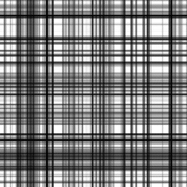 Çekler ve tartansız örgü dokusu ile modern klasik şablonu tekrarlar