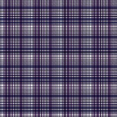 Çekler ve tartansız örgü dokusu ile modern klasik şablonu tekrarlar