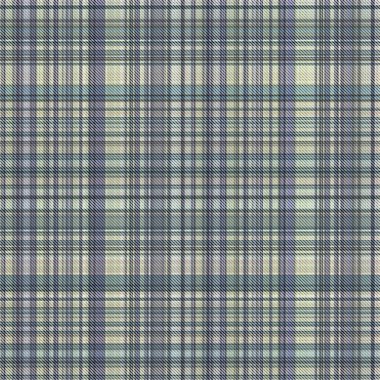 Çekler ve tartansız örgü dokusu ile modern klasik şablonu tekrarlar