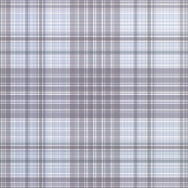 Çekler ve tartansız örgü dokusu ile modern klasik şablonu tekrarlar