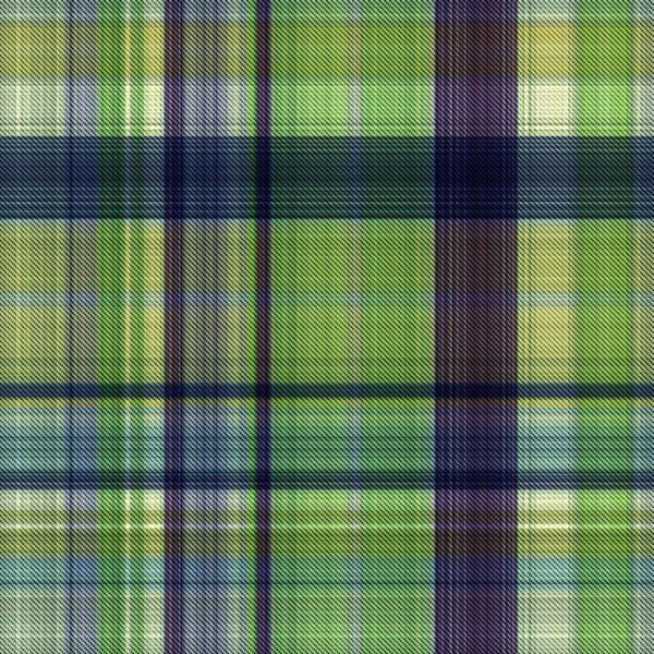 Kontroly Tartan Bezešvé Opakování Moderní Klasický Vzor Tkanou Texturou — Stock fotografie