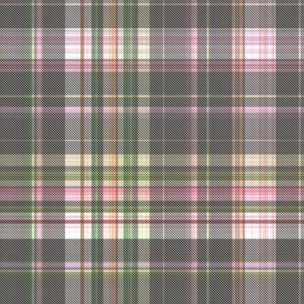 Checks Tartan Seamless Repeat Modern Classic Pattern Woven Texture — Stock Photo, Image