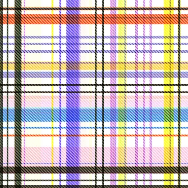 Verificações Tartan Sem Costura Repetir Padrão Clássico Moderno Com Textura — Fotografia de Stock