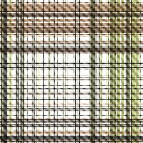 Checks Tartan Naadloze Herhaling Modern Klassiek Patroon Met Geweven Textuur — Stockfoto