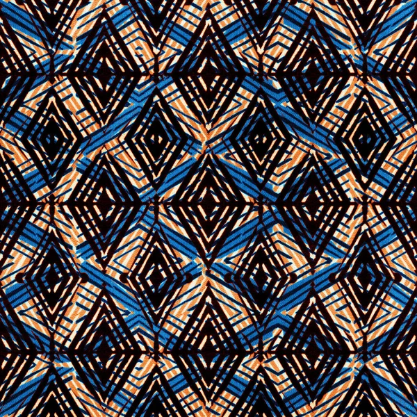 High Definition Repeat Boho Geometric Pattern Isolated Texture Surface — Stock Photo, Image