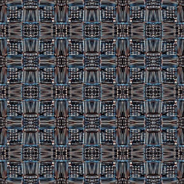 Hoge Definitie Herhaal Boho Geometrische Patroon Geïsoleerd Textuur Oppervlak — Stockfoto