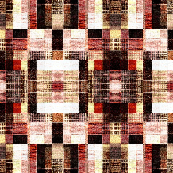 High Definition Wiederholen Boho Geometrische Muster Isoliert Auf Textur Oberfläche — Stockfoto