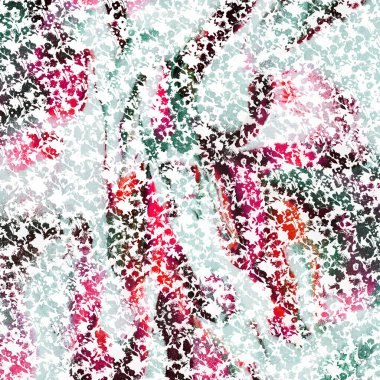 Yaratıcı doku yüzeyinde yüksek çözünürlüklü suluboya tekrarı