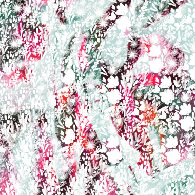 Yaratıcı doku yüzeyinde yüksek çözünürlüklü suluboya tekrarı