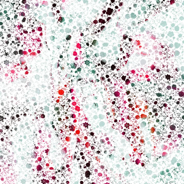 Högupplöst Blommig Akvarell Upprepa Isolerad Kreativ Textur Yta — Stockfoto